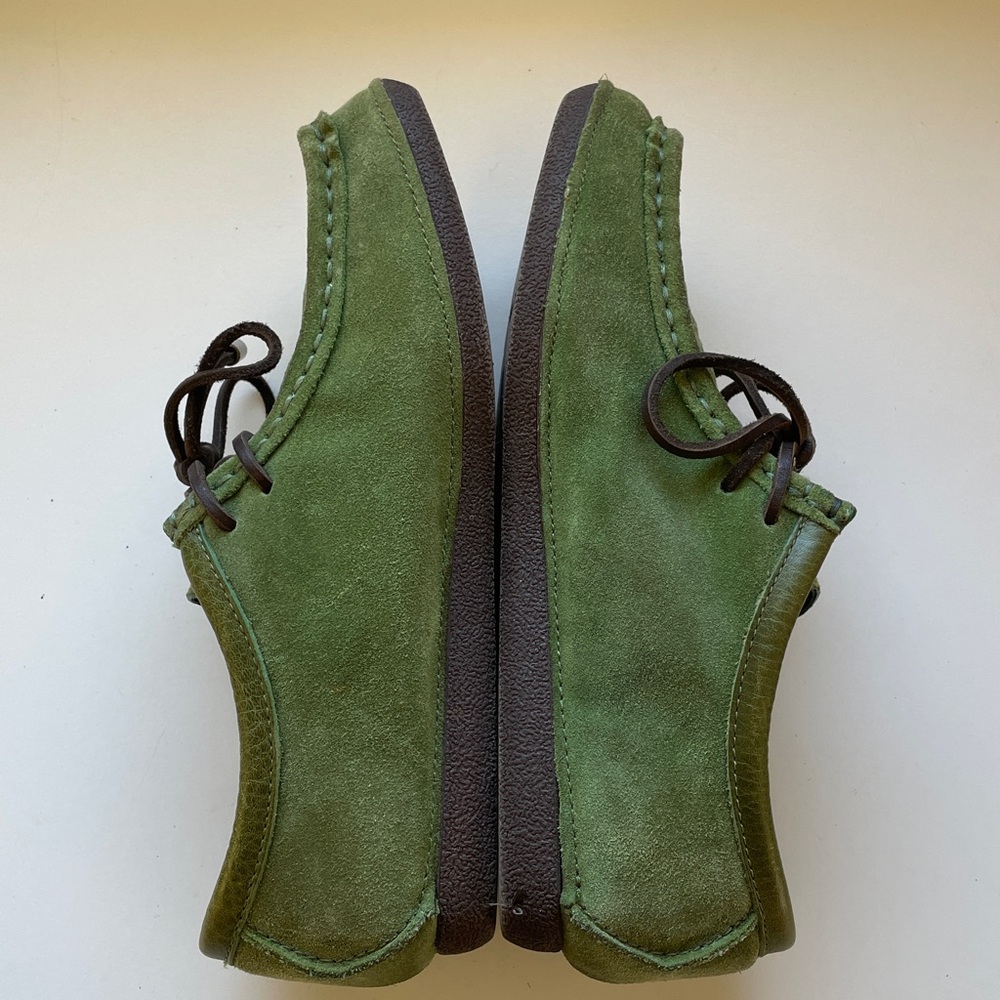 Lucky Brand Women’s Suede Wallabee Laced Moccasin - Picture 4 of 11